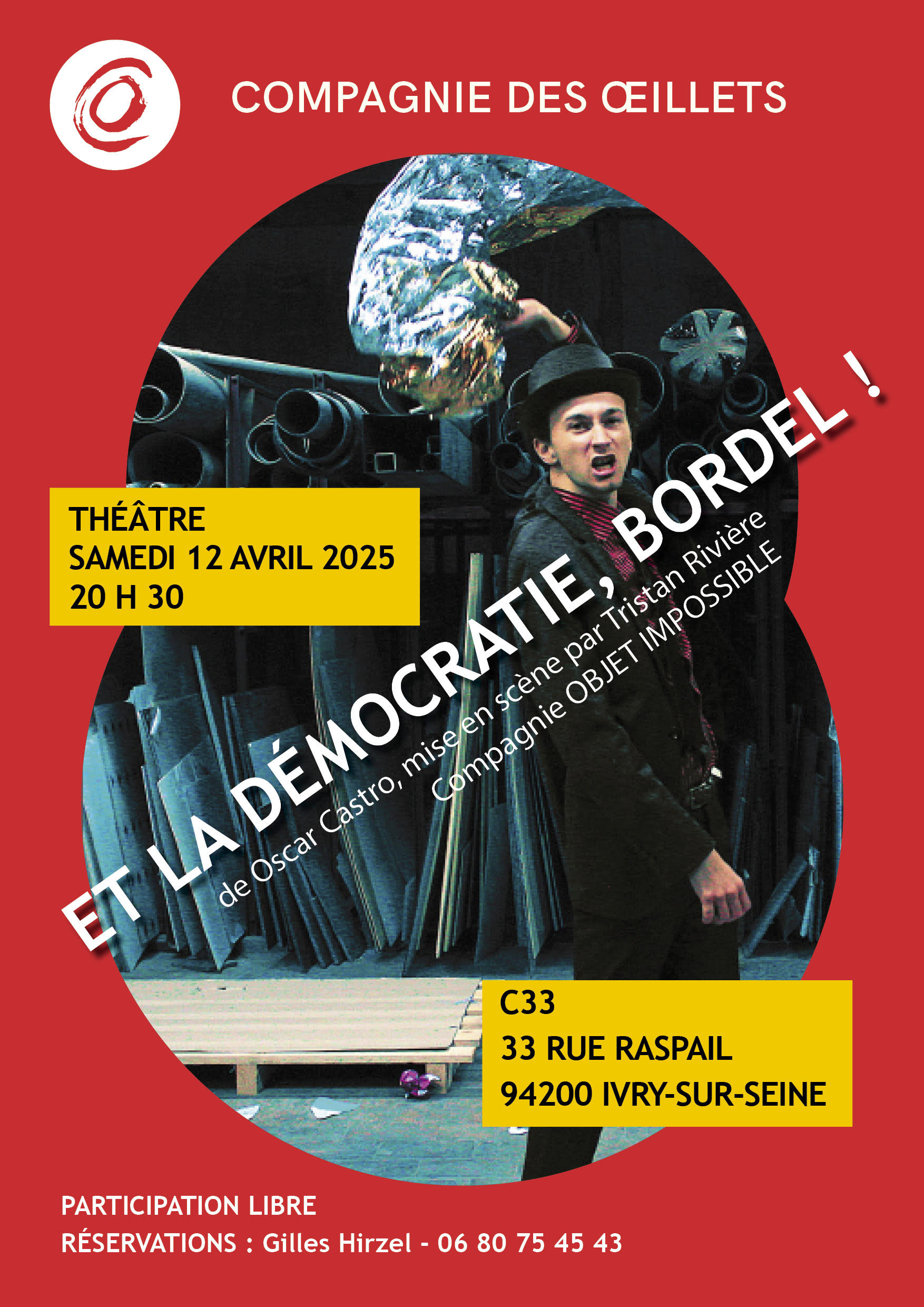 20250412 Théatre Et la démocratie, Bordel !